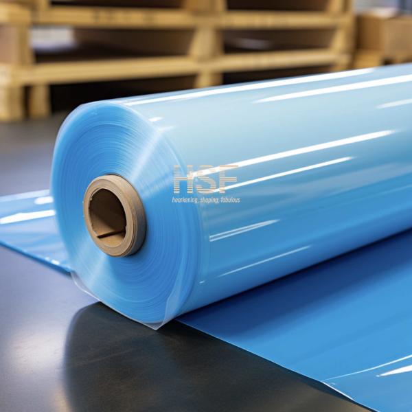 Quality 120uM Opaque Blue Low Density Polyethylene Film Used In Medical Applications for sale