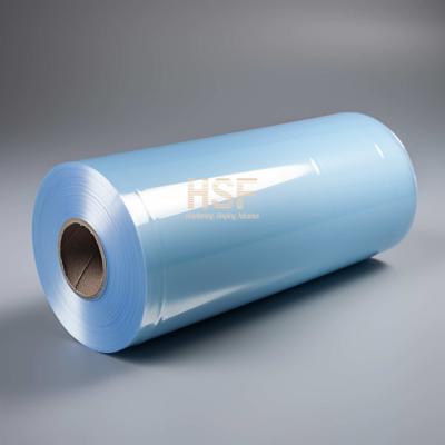 China 120uM Opaque Blue Low Density Polyethylene Film Used In Medical Applications for sale