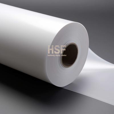 China Opaque White Monoaxially Oriented Polyethylene Film 30 Micron for sale