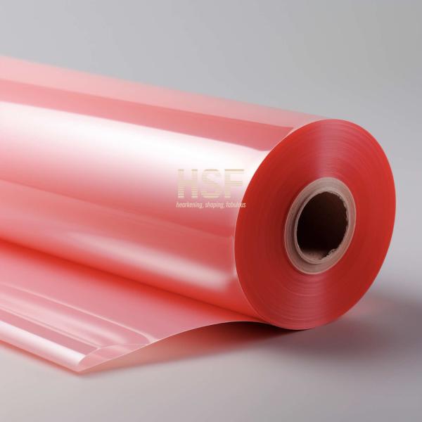 Quality 80uM Red Monoaxial Orientation Polyethylene PE Film Used In Horticulture for sale