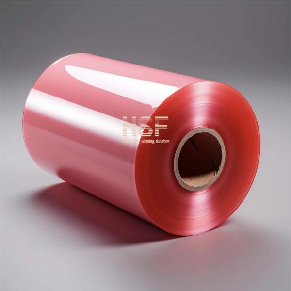 Quality 80uM Red Monoaxial Orientation Polyethylene PE Film Used In Horticulture for sale