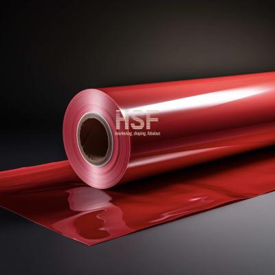 China 60 Micron Opaque Red Cast CPP Film High Puncture Resistance for sale