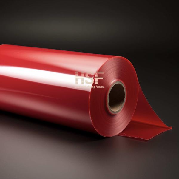 Quality 60 Micron Opaque Red Cast CPP Film High Puncture Resistance for sale