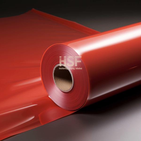 Quality 60 Micron Opaque Red Cast CPP Film High Puncture Resistance for sale