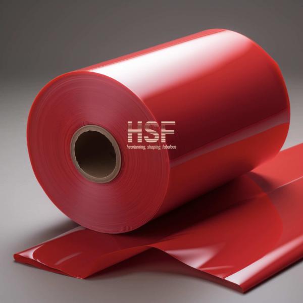 Quality 80 Micron Translucent Red Cast PP Film Personal Care Packaging for sale