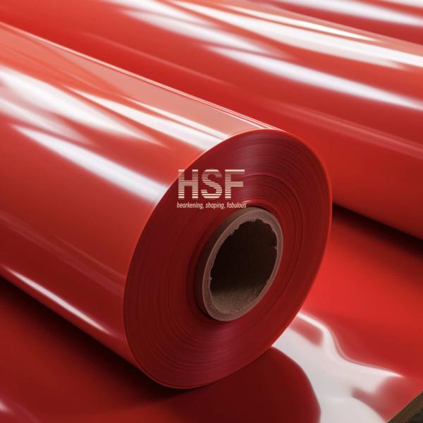 Quality 80 Micron Translucent Red Cast PP Film Personal Care Packaging for sale