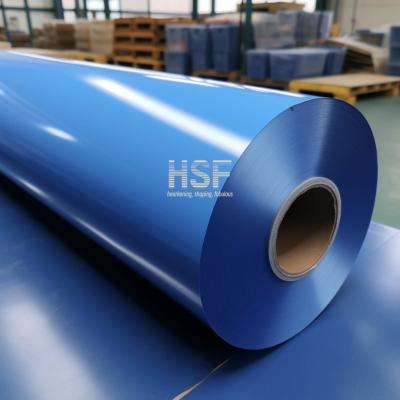 China 40 Microns Película de polipropileno azul translúcido fundido com maior resistência de vedação à venda