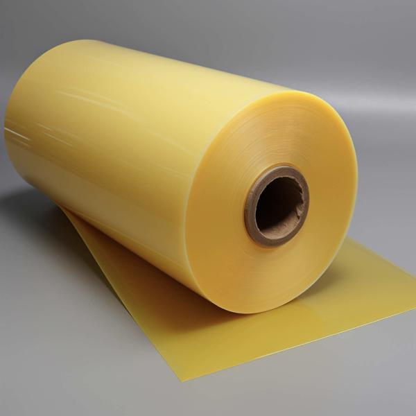Quality Translucent Yellow CPP Lamination Film 40uM FOR Stationery Packaging for sale
