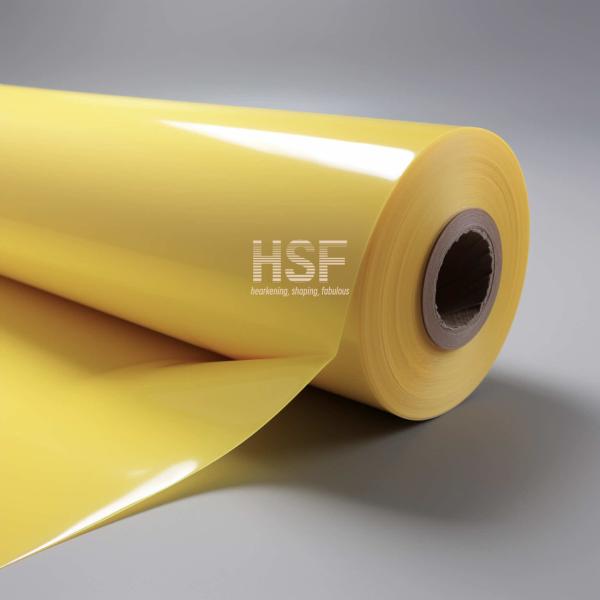 Quality 50 Micron Opaque Yellow Cast Polypropylene CPP Films for Retail Packaging for sale