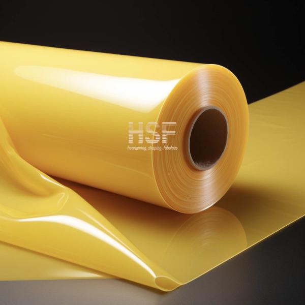 Quality 80uM Yellow Cast Polypropylene Film Heat Resistance GN/T 6672 for sale