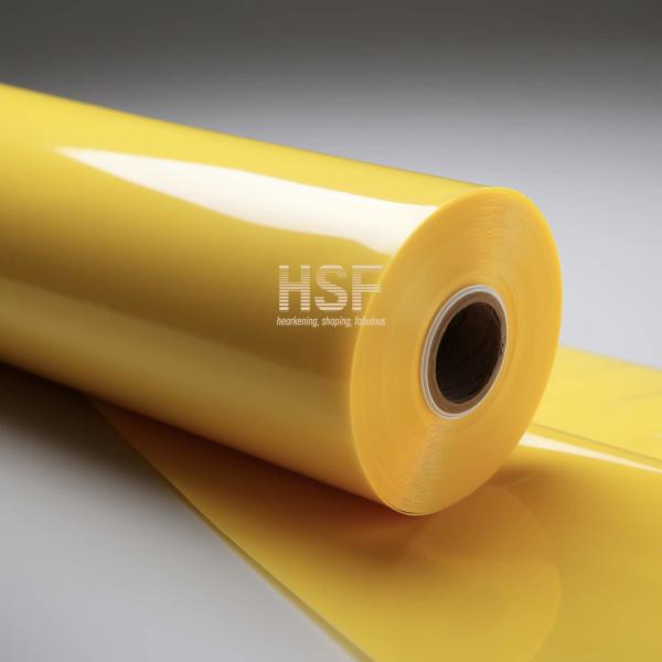 Quality 80uM Yellow Cast Polypropylene Film Heat Resistance GN/T 6672 for sale