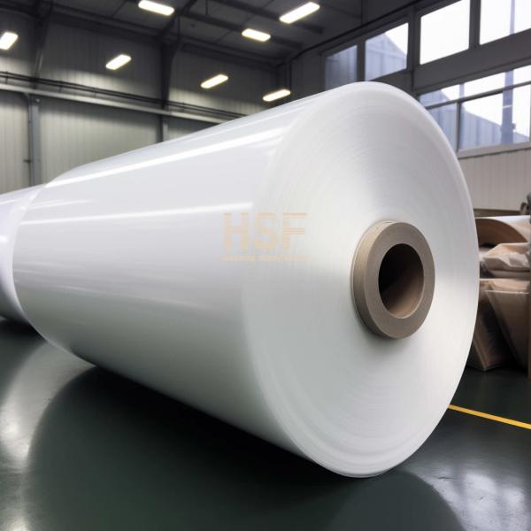 Quality RoHS Translucent White Mono Oriented Polypropylene Film MOPP Film Width 1300mm for sale