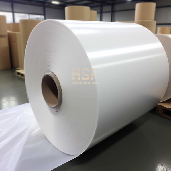 Quality RoHS Translucent White Mono Oriented Polypropylene Film MOPP Film Width 1300mm for sale