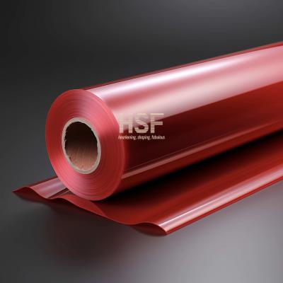 Chine 80uM Film de polypropylène mono-orienté rouge Largeur allant jusqu'à 1300 mm à vendre