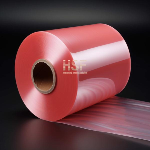 Quality Translucent Red MOPP Film Polypropylene Film Roll For Lamination for sale