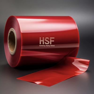 China Translucent Red MOPP Film Polypropylene Film Roll For Lamination for sale