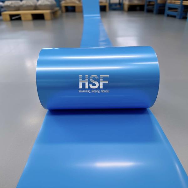 Quality 70uM Blue Mono Oriented Polypropylene Film Roll Against Moisture for sale