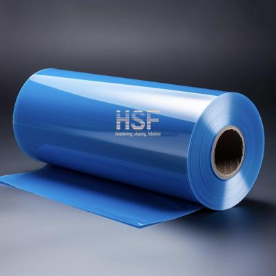 China 75 micrones de película MOPP azul translúcida resistente al desgarro en venta