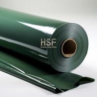 china 120 μm opaque green PE release film, silicone UV cured, for protective and