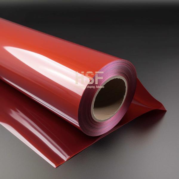 Quality Translucent Red Silicone Release Films MOPP Films 1300mm For Gift Wrapping for sale