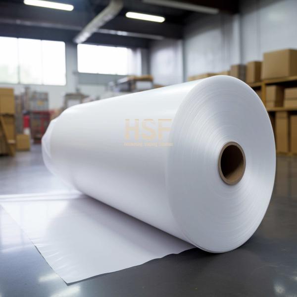 Quality 70 μm opaque white MOPP release film, for food packaging, lamination, tapes labels, industrial applications, for sale