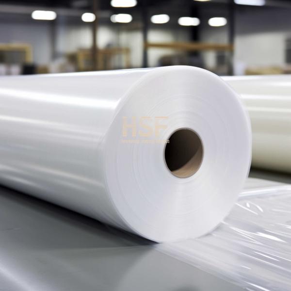 Quality 70 μm opaque white MOPP release film, for food packaging, lamination, tapes for sale