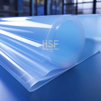 China 50 Micron Translucent Blue PET Release Coating Polyester Film for sale