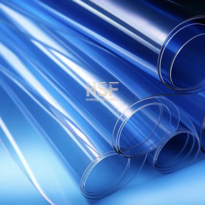 China 20uM Light Blue Translucent PET Release Film Silicone Coated Release Film for sale