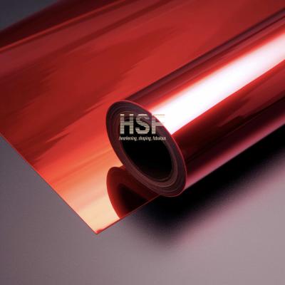China SGS Translucent Red PET Release Film Winding Length 12000 Meters for sale