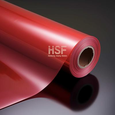China 25um Red PET Fluorosilicone Release Liner Resistance To Oils for sale