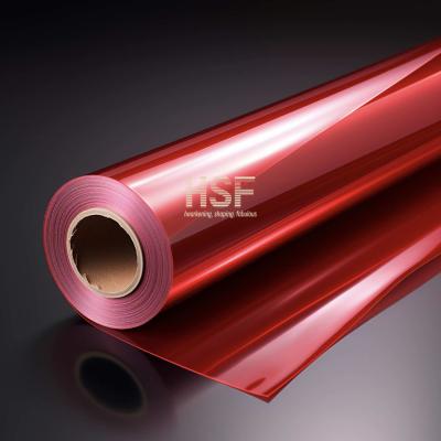 China Translucent Red Fluorosilicone Release Liner Film Temperature Resistance for sale
