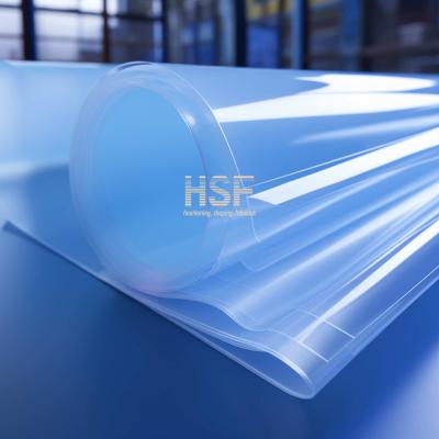 China 30 Micron Blue PET Fluorosilicone Coated Release Film for sale