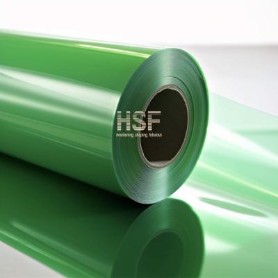 China 23um Green Static Cling Protective Anti Static Plastic Film 1360mm for sale