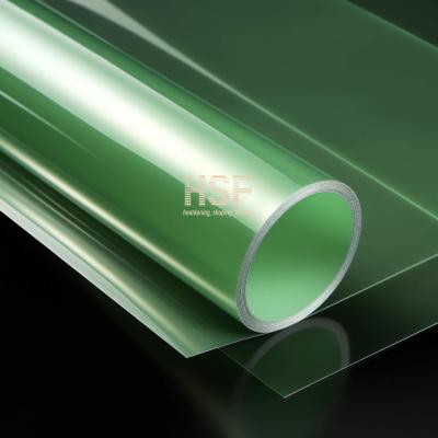 China 50um Green PET Anti Static Film Coated Polyester Film 1360mm for sale
