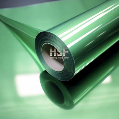 China 50um Green PET Non Silicone Release Film Used As Release Liner for sale