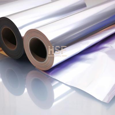 Chine 55um PET feuille d'aluminium stratifiée Largeur 1600 mm Utilisé pour l'emballage alimentaire à vendre