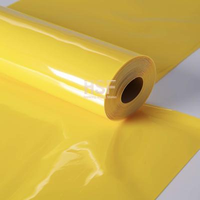 China 100 μM Filme inibidor de corrosão volátil de polietileno amarelo para embalagens metálicas à venda