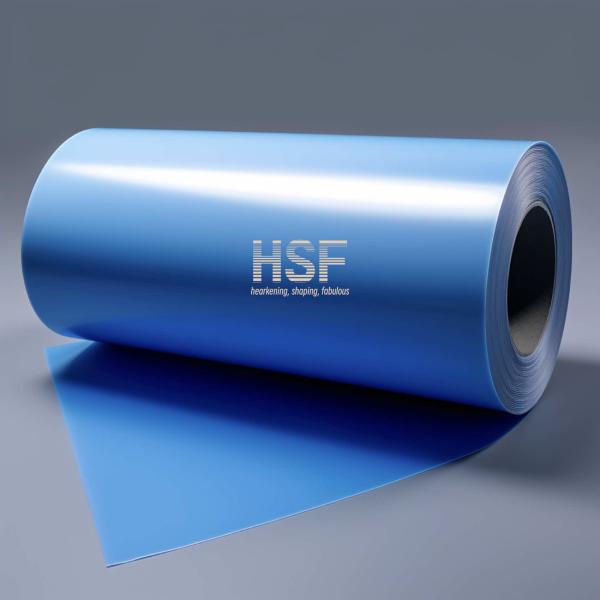 Quality 85 μM Blue MOPP Silicone Coated Release Film For Food Packaging, Lamination, for sale