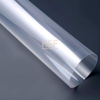 Cina 36 μm pellicola di rilascio rivestita in silicone PET trasparente, disponibile sia in forma termica che in forma UV per nastri, etichette e imballaggi, ecc. in vendita