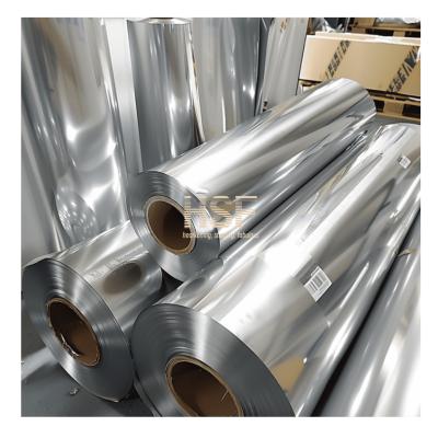 China Fuel de aluminio laminado PET de 45um, excelente propiedad de barrera, resistente a la corrosión, resistente a los rayos UV y multifuncionalidad en venta