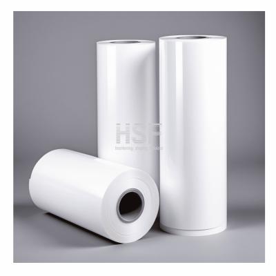 China High Mechnical Property BOPP Film 50micron Pearlescent High Stiffness For Wrap Around Labeling for sale