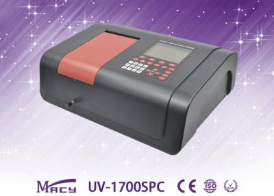 China 6 Inch LCD Display Dual Beam Spectrophotometer , Benzene Spectrophotometer Amaranth for sale