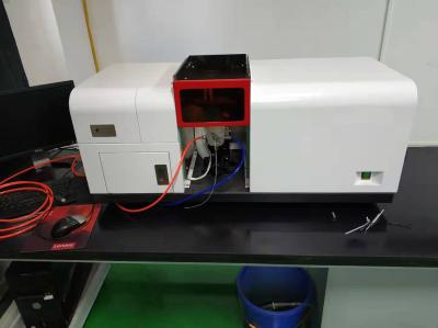 China Laboratory Flame Atomic Absorption Spectrometry Equipment 3 Lamps Manual Adjustment for sale