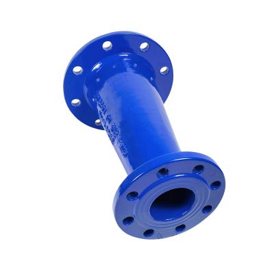 Chine Iso 2531 En 545 En598 Ductile Iron Pipe Fittings Double Flanged Taper Pn16 For Di Pipe à vendre