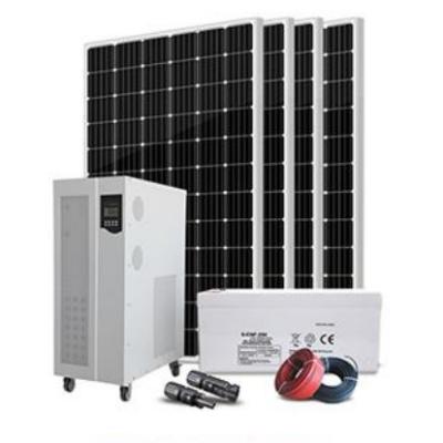 Chine panneau solaire de 220V 60HZ 20kw, sur le système d'alimentation solaire de la grille 20kw à vendre