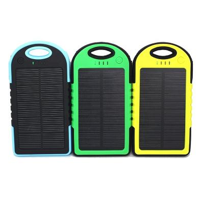 China 4000mAh Solar Power Bank , 5V/1A Portable Mobile Phone Charger for sale