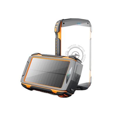 China 20000mah 30000mAh Solar Power Items Li Polymer Battery Wireless Fast Charger for sale