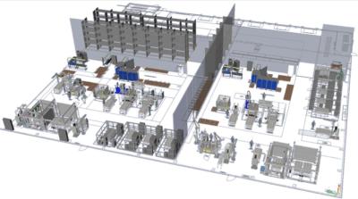 Cina Ingegneria della fabbrica della batteria LMO/di LCO, litio Ion Battery Plant Construction in vendita