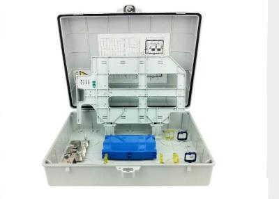 China Outdoor Fiber Optic Termination Box 48 Core Wall Mounted Enclosure Box For FTTB for sale
