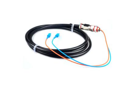 China Cable de fibra óptica de la base de FTTP 2, cable de fibra óptica al aire libre con varios modos de funcionamiento en venta